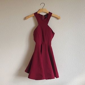 windsor burgundy dress